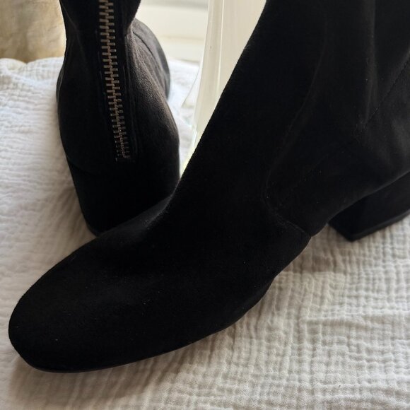 TImeless Black Suede Boots - Picture 2 of 2